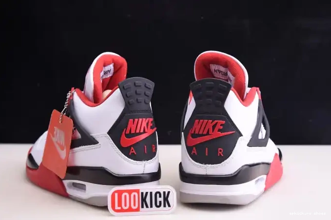 Rep 4 Air Jordan Red (2020) Fire DC7770-160 Retro 0508